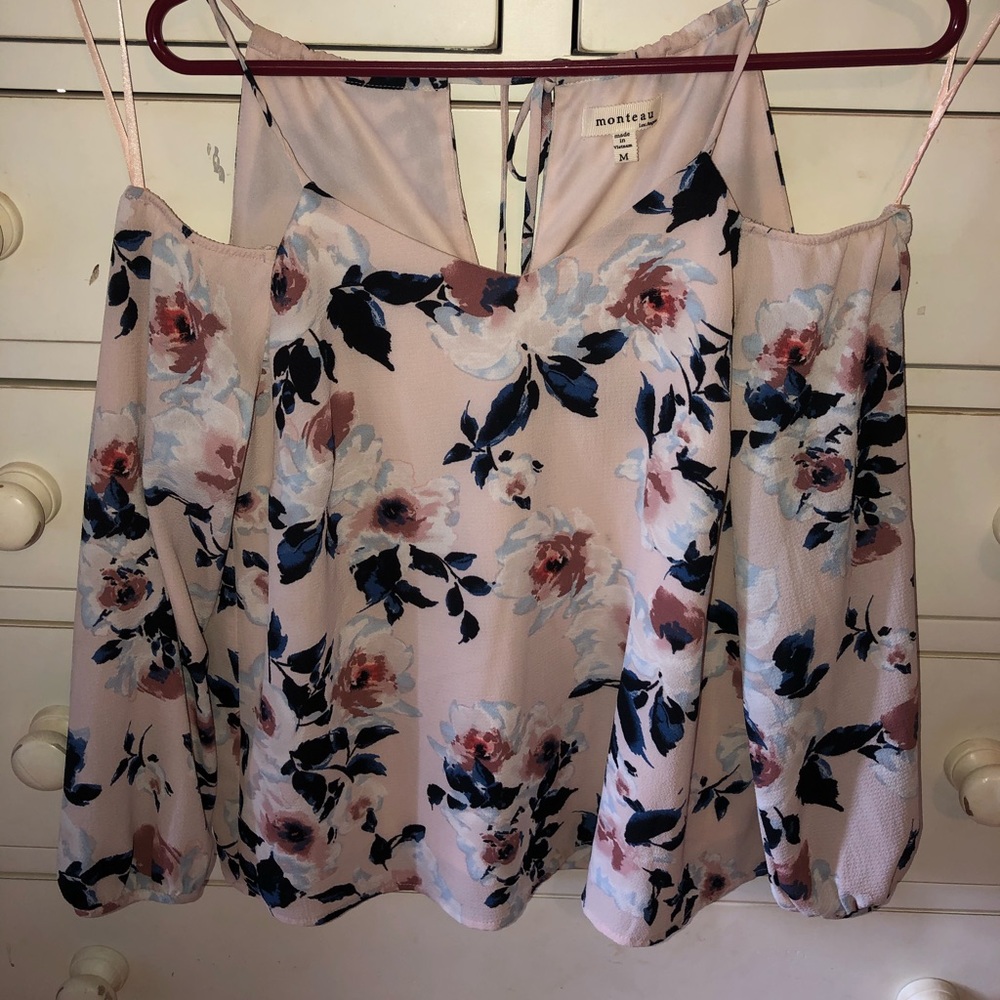 Floral Off the Shoulder Top